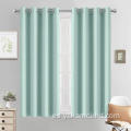 Cortinas opacas Aqua 54 pulgadas de largo